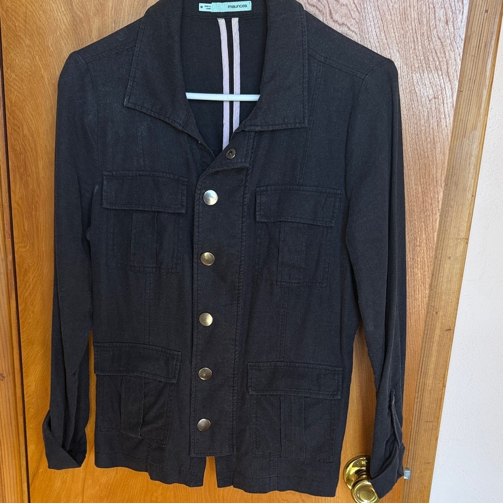 Maurices Black Casual Jacket